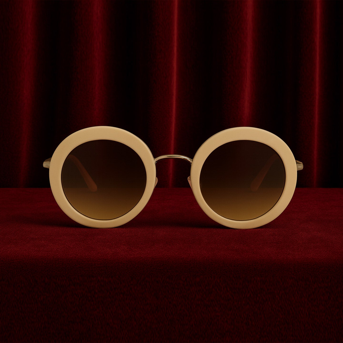 Sonnenbrille "Mia" · Creme