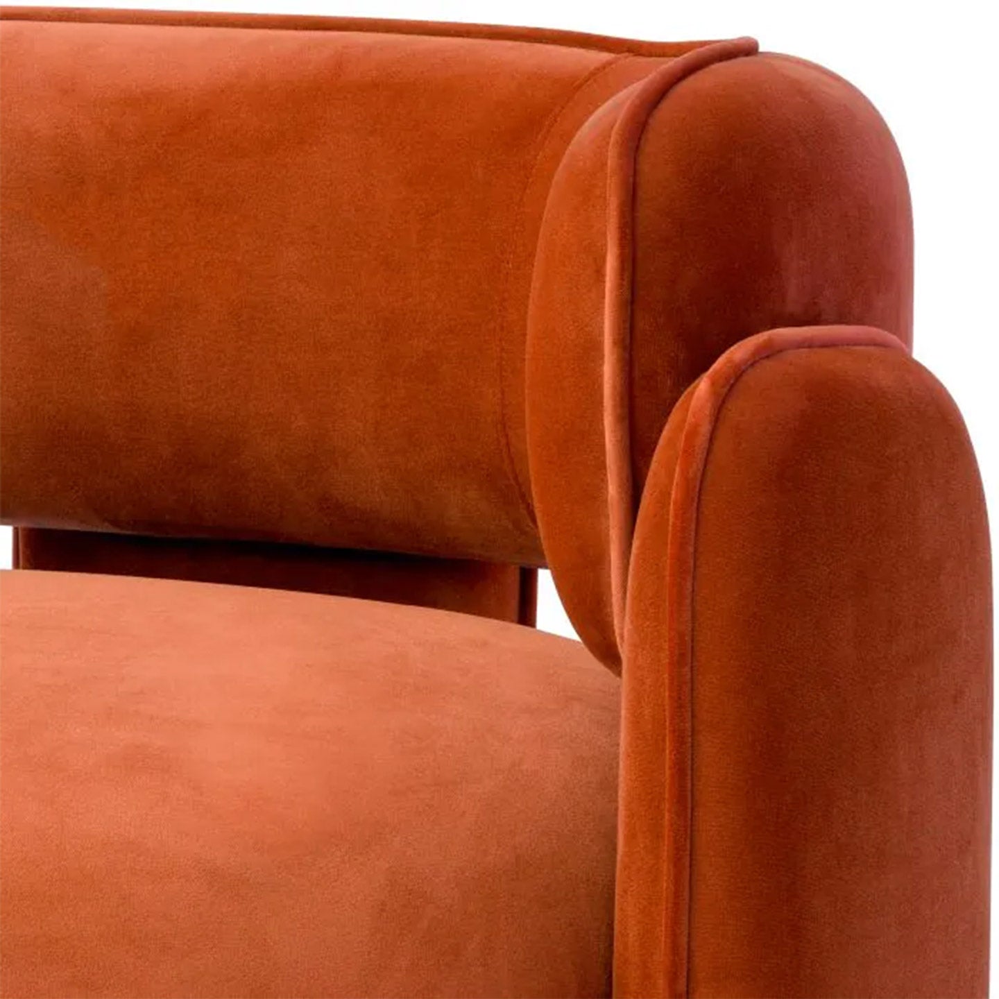 EICHHOLTZ · Chair Chaplin · Terracotta Samt