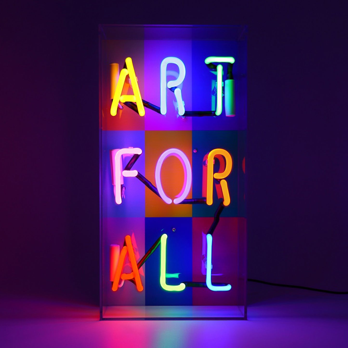 Neon Leuchte · Art for all