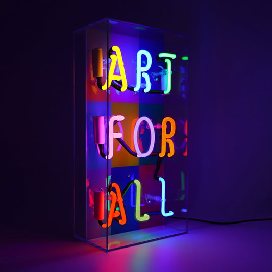 Neon Leuchte · Art for all