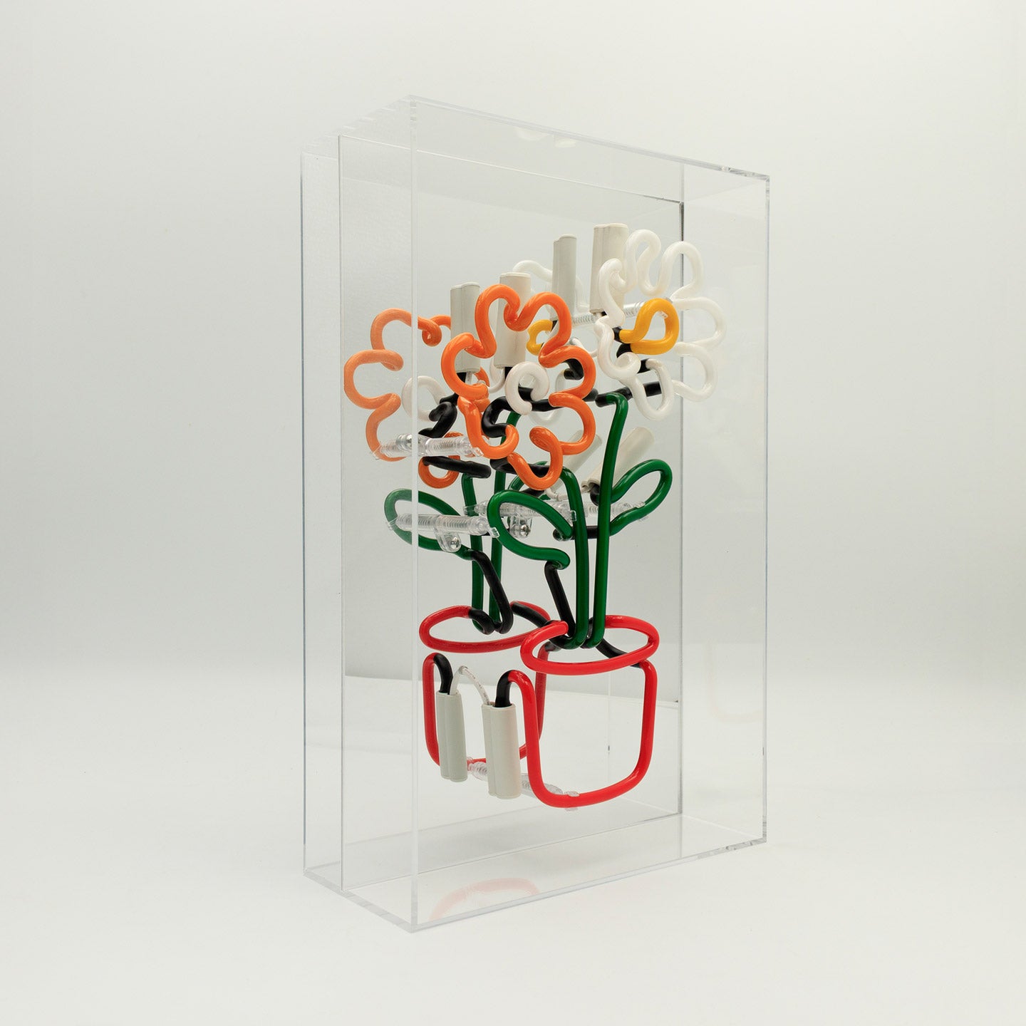 Neon Leuchte · Blumen