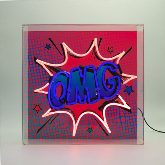 Neon Leuchte · OMG