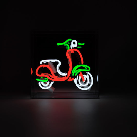 Neon Leuchte · Scooter