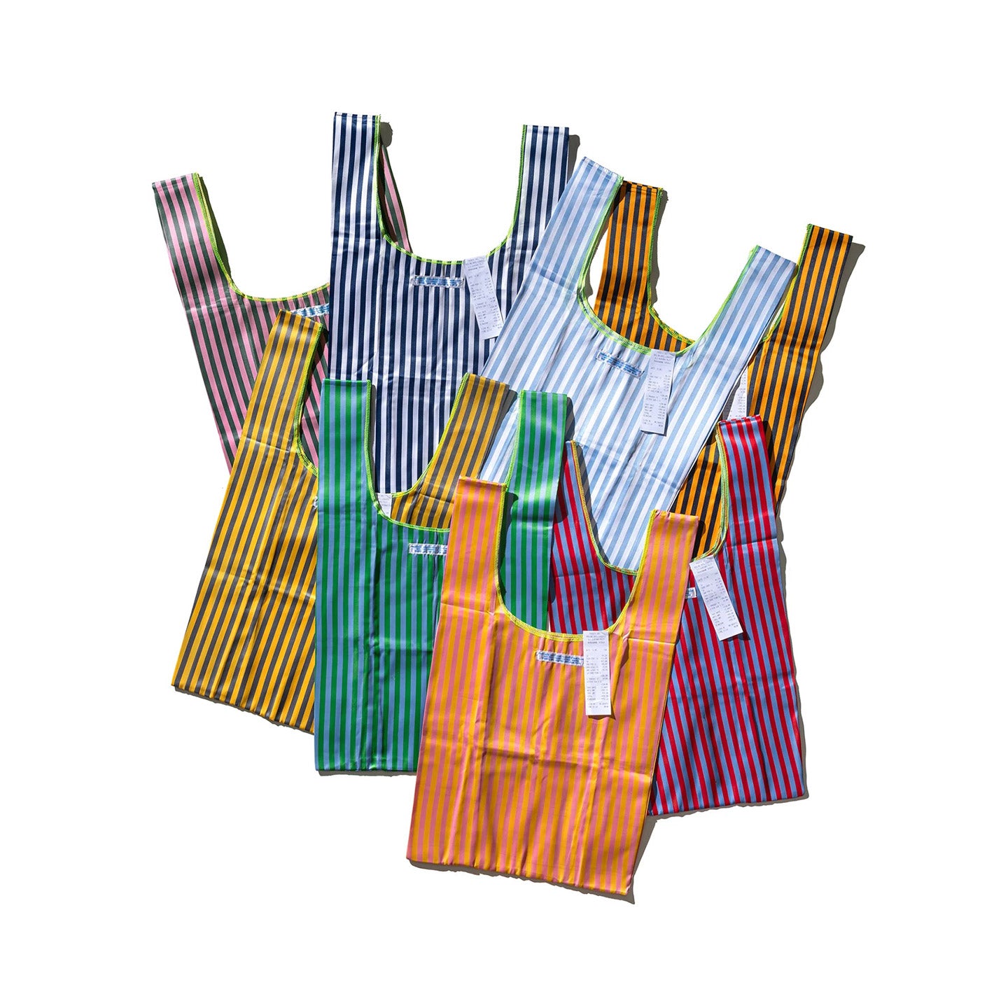 School Tie Tasche · Red x Light Blue