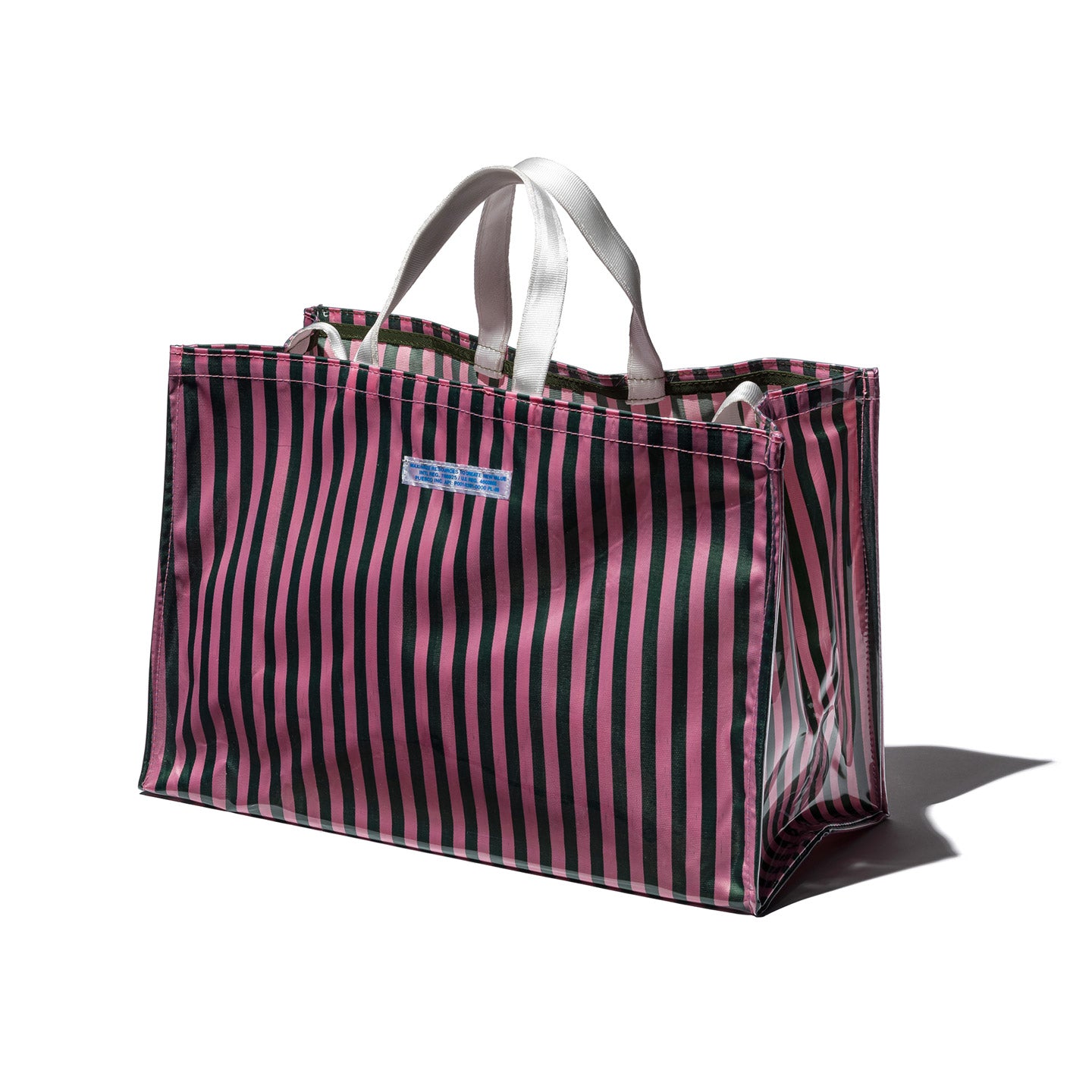 Beschichtete School Tie Tasche · Dark Green x Pink · COMING SOON