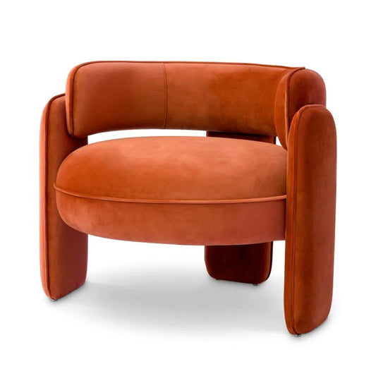 EICHHOLTZ · Chair Chaplin · Terracotta Samt