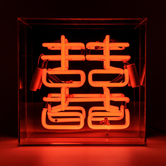 Neon Leuchte · Doppeltes Glück
