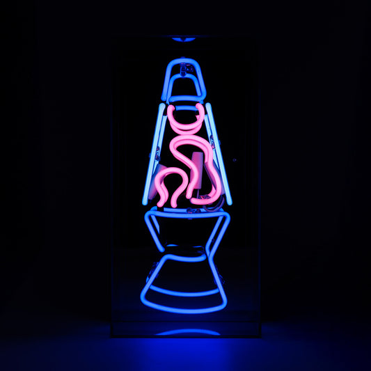 Neon Leuchte · Lava Lampe
