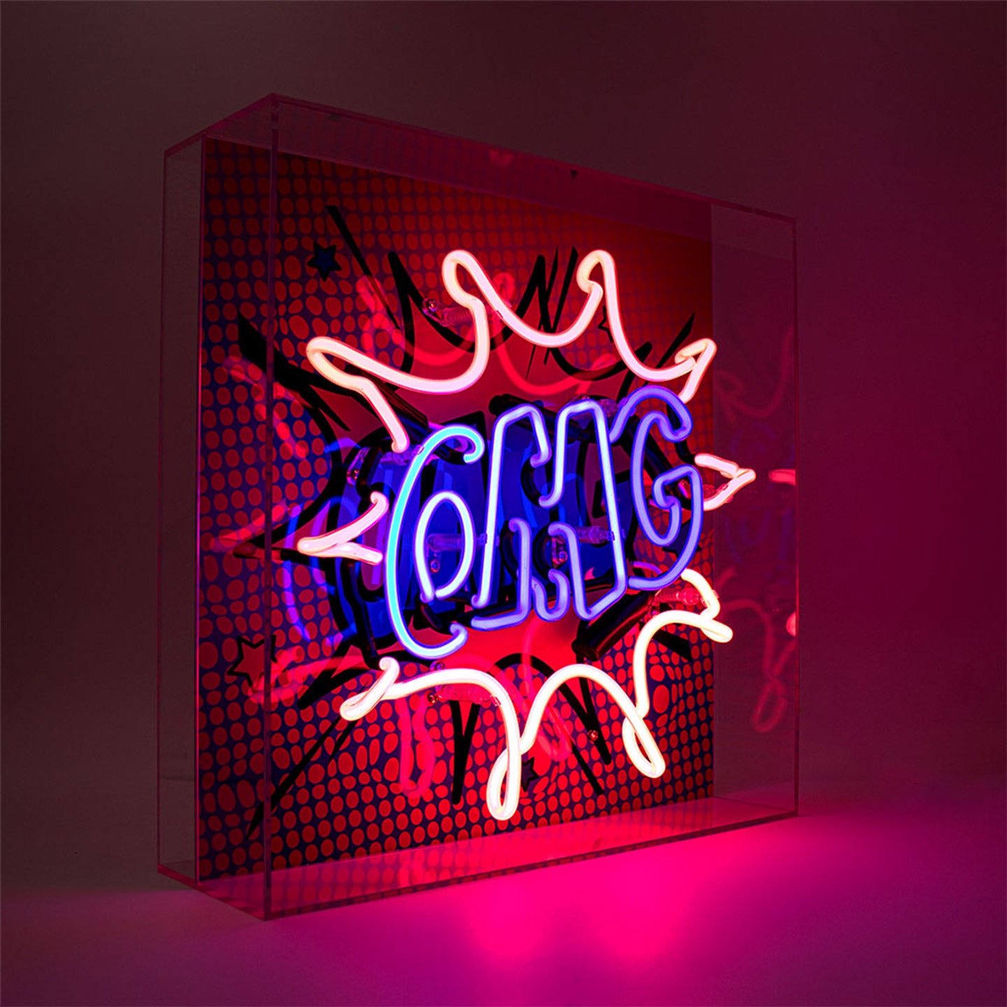 Neon Leuchte · OMG