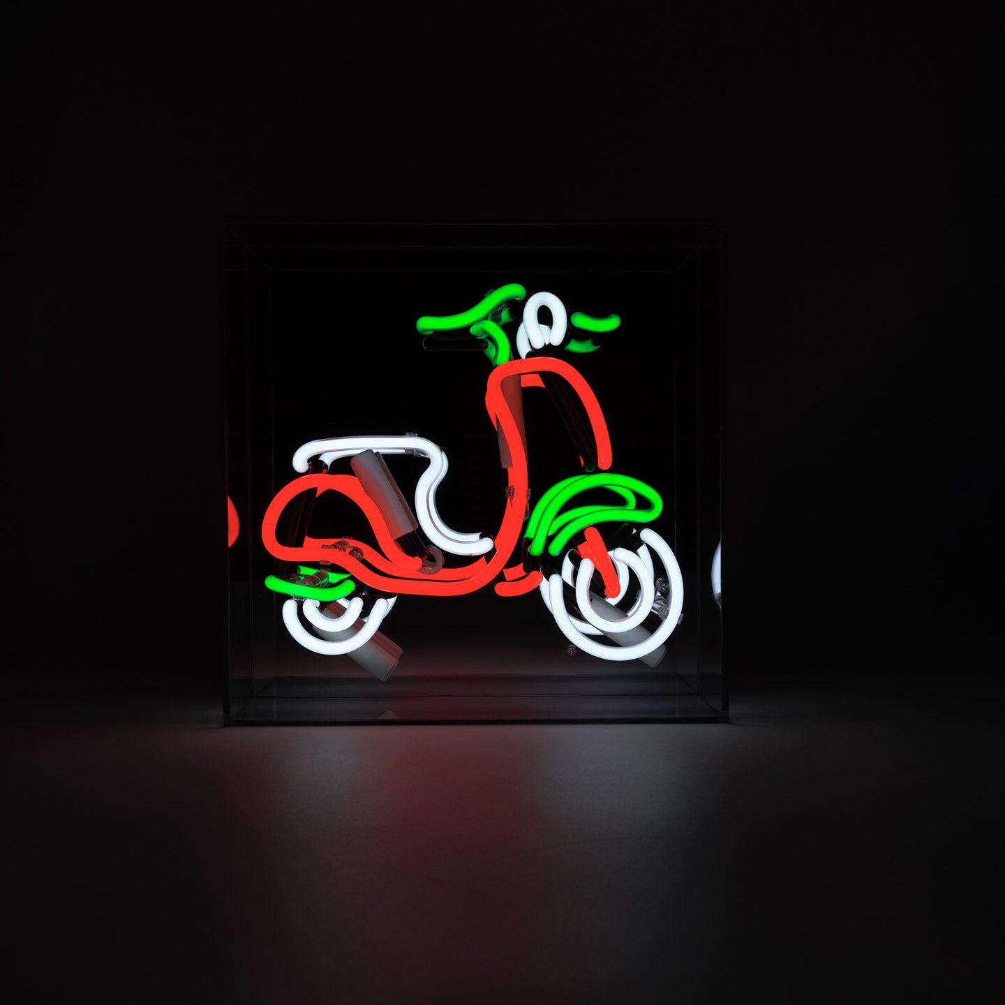 Neon Leuchte · Scooter