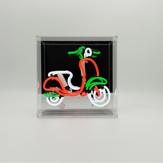 Neon Leuchte · Scooter