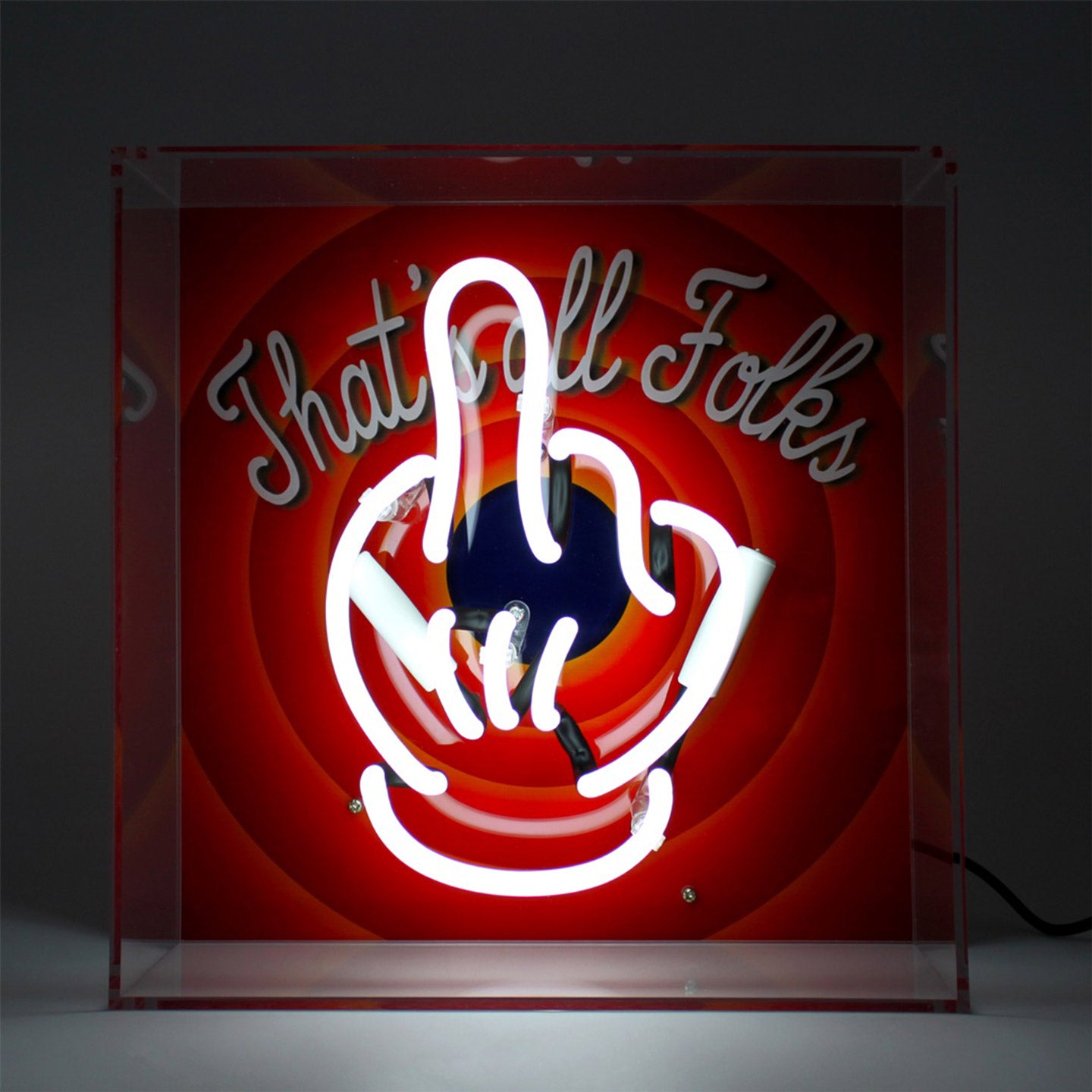 Neon Leuchte · That's All Folks