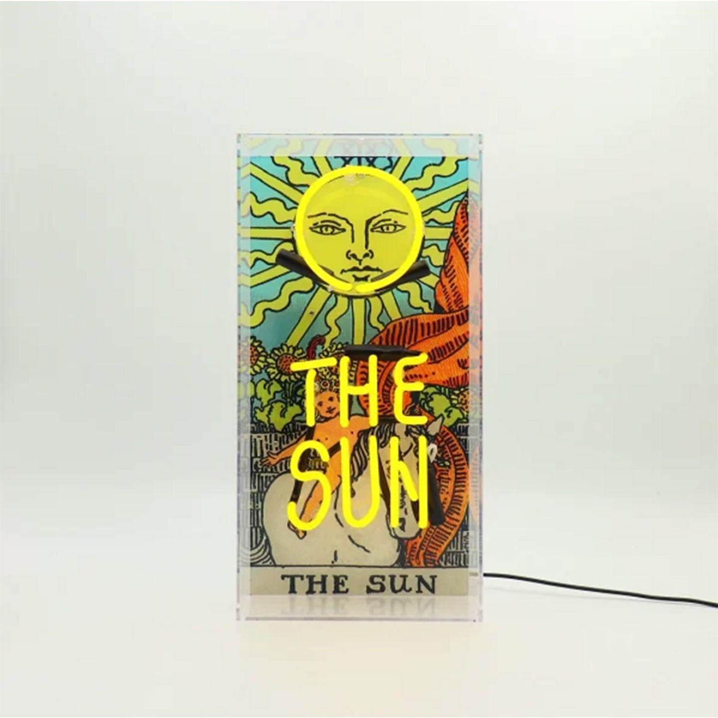 Neon Leuchte · Tarot: The Sun