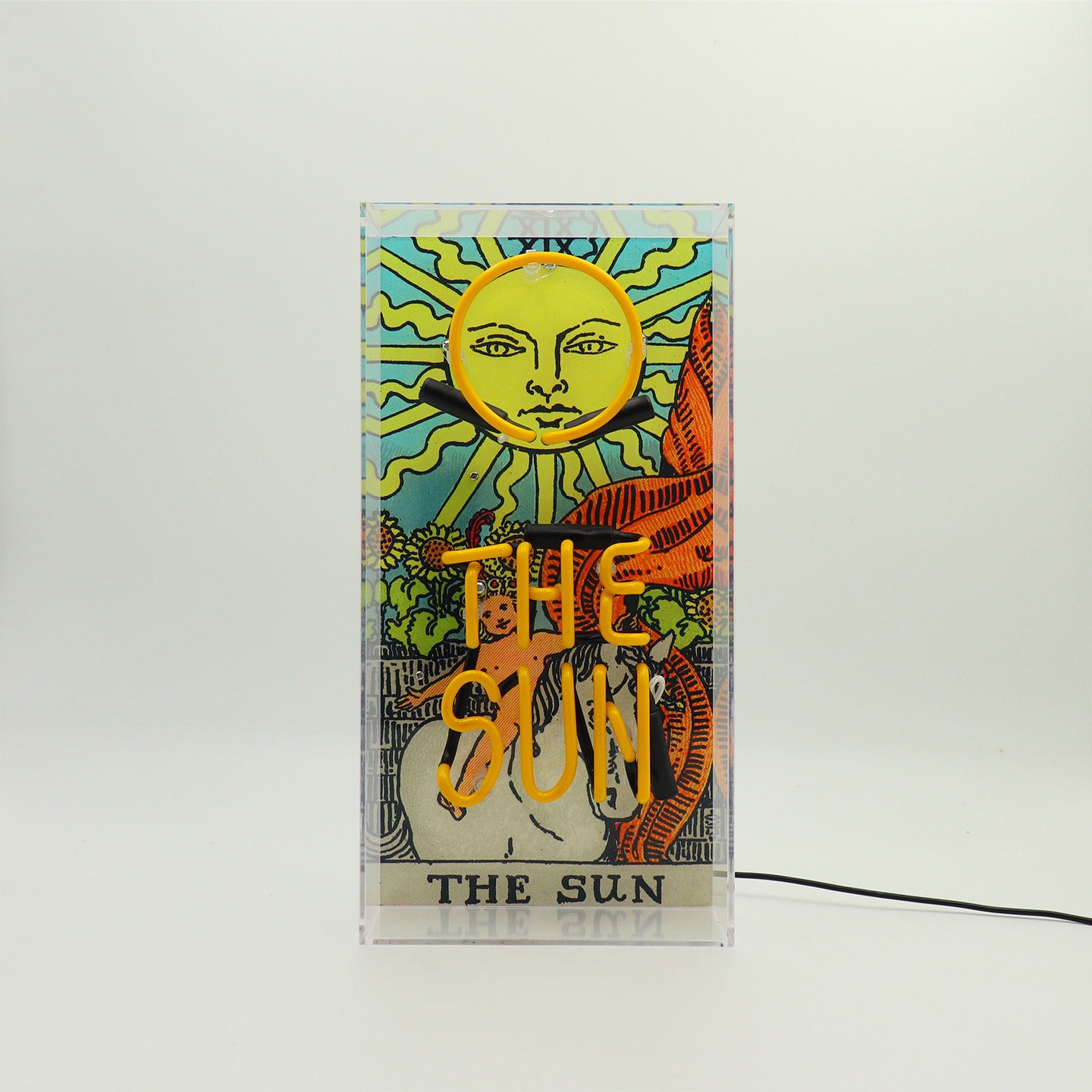 Neon Leuchte · Tarot: The Sun