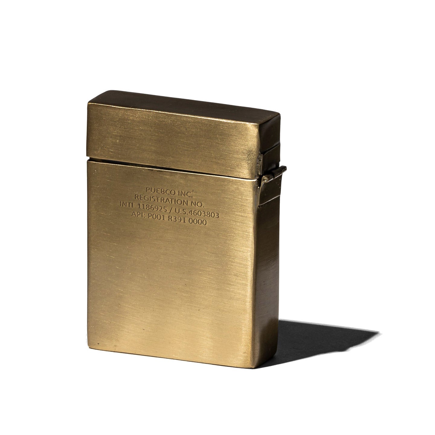 Karten-Etui aus Messing