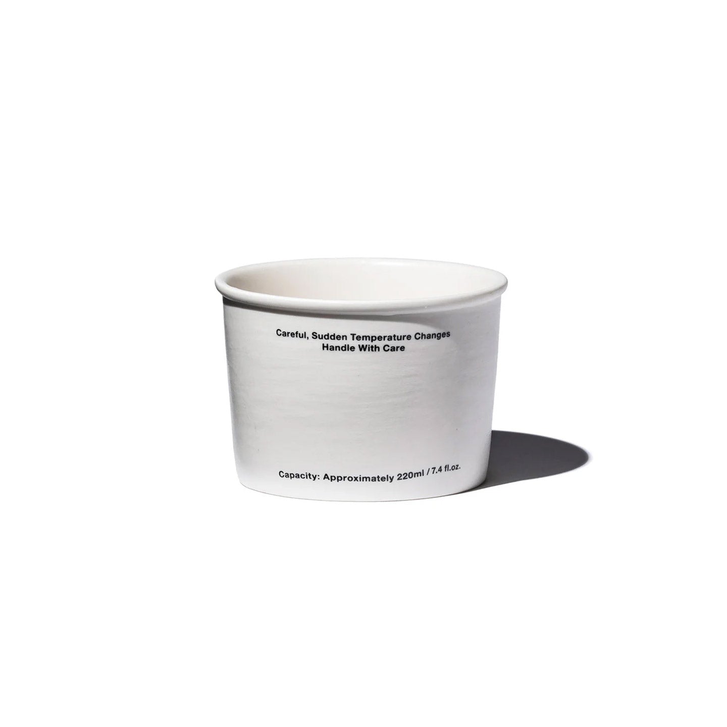 "Not Paper" Cup · Ice Cream Cup